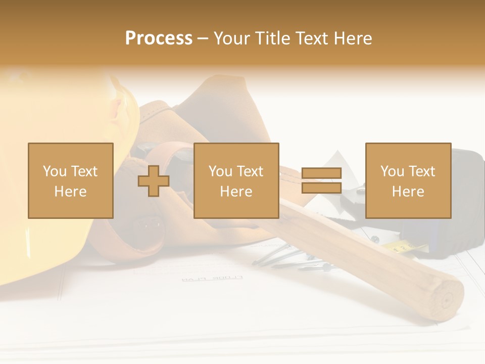 Hammer Protection Construct PowerPoint Template