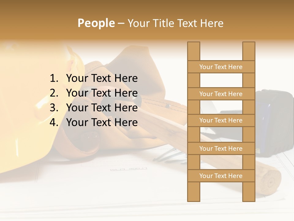Hammer Protection Construct PowerPoint Template