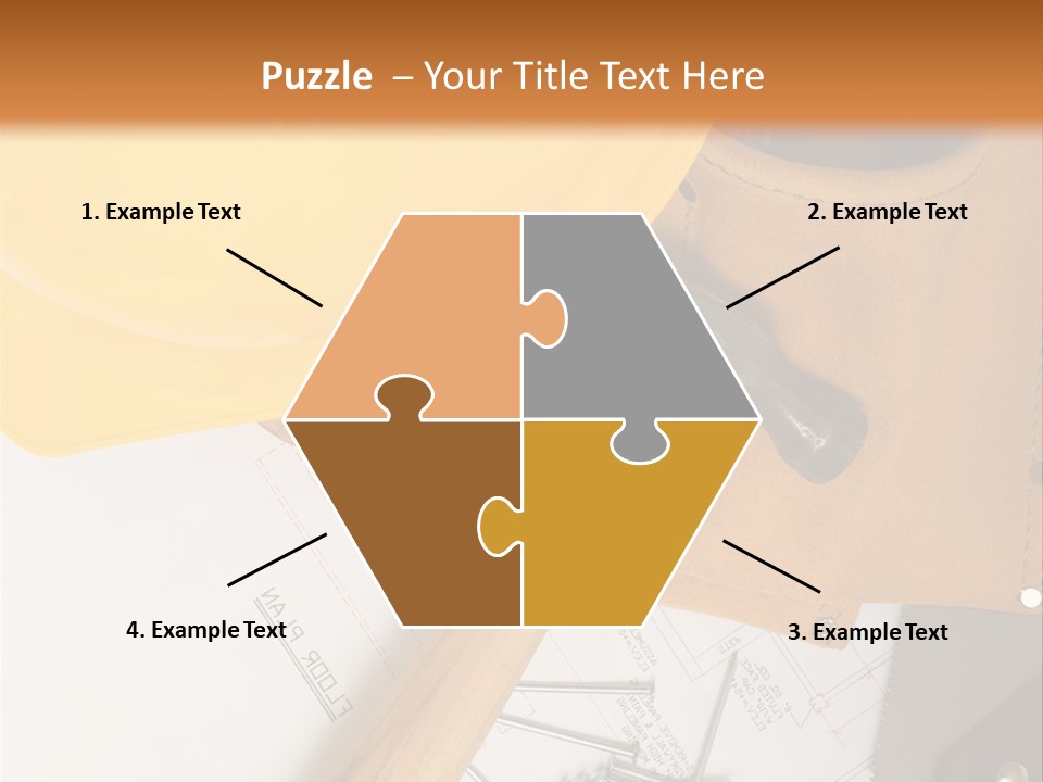 Building Hammer Business PowerPoint Template