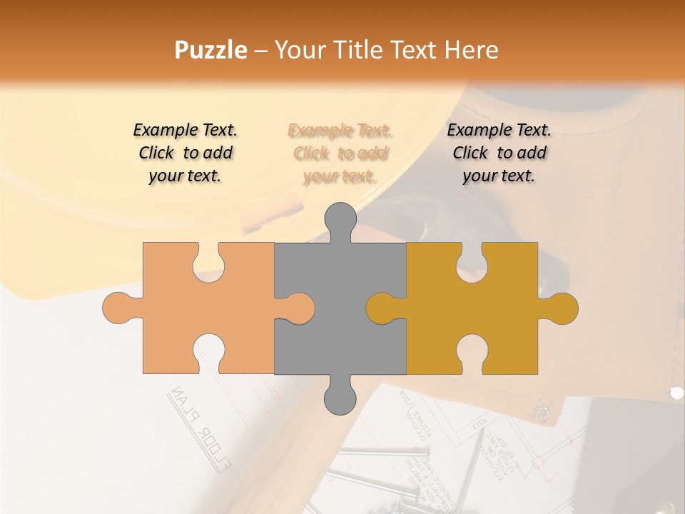 Building Hammer Business PowerPoint Template