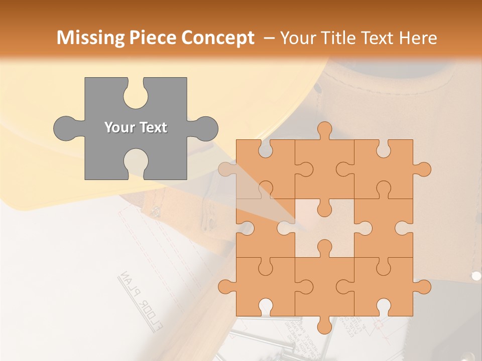 Building Hammer Business PowerPoint Template