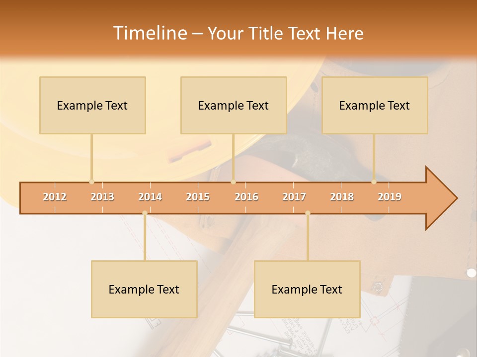 Building Hammer Business PowerPoint Template