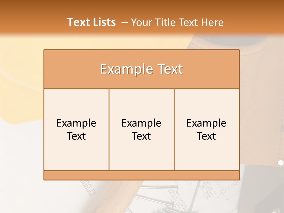 Building Hammer Business PowerPoint Template