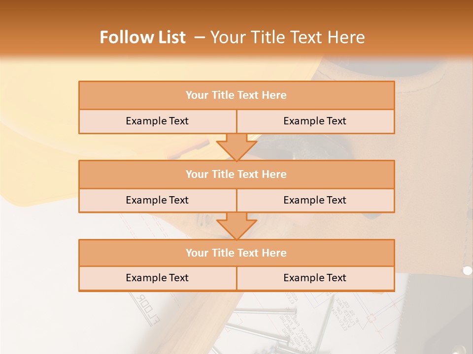 Building Hammer Business PowerPoint Template