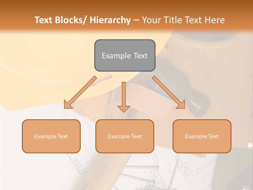Building Hammer Business PowerPoint Template