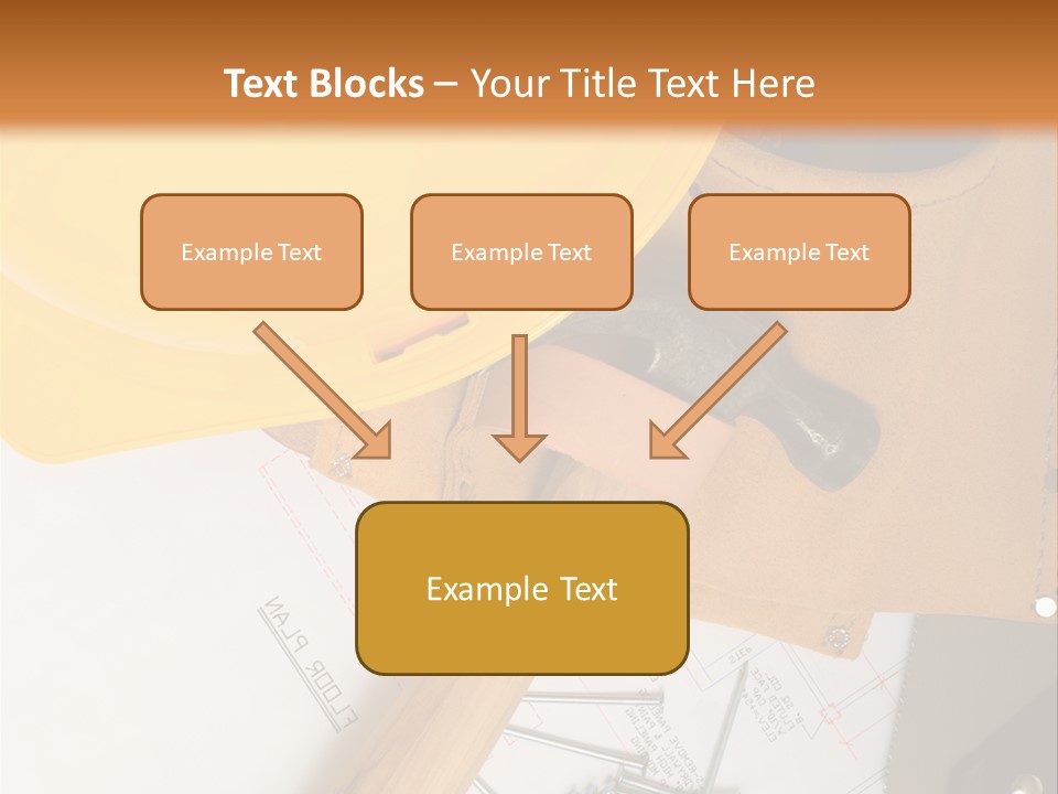 Building Hammer Business PowerPoint Template