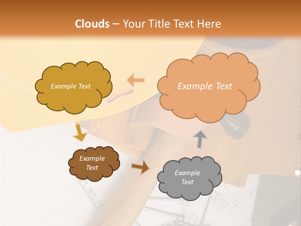 Building Hammer Business PowerPoint Template