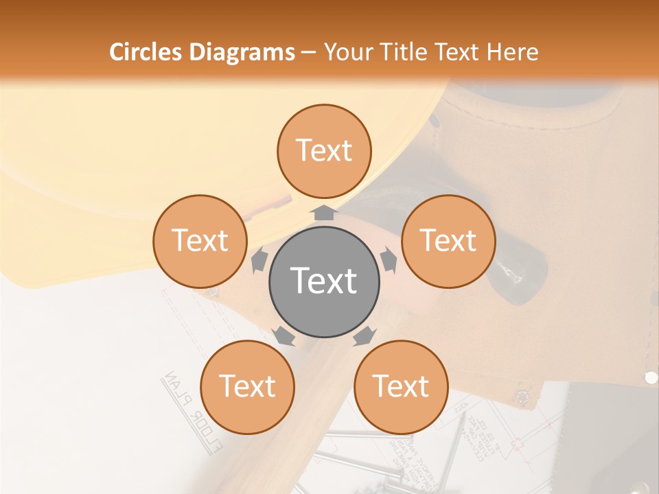 Building Hammer Business PowerPoint Template