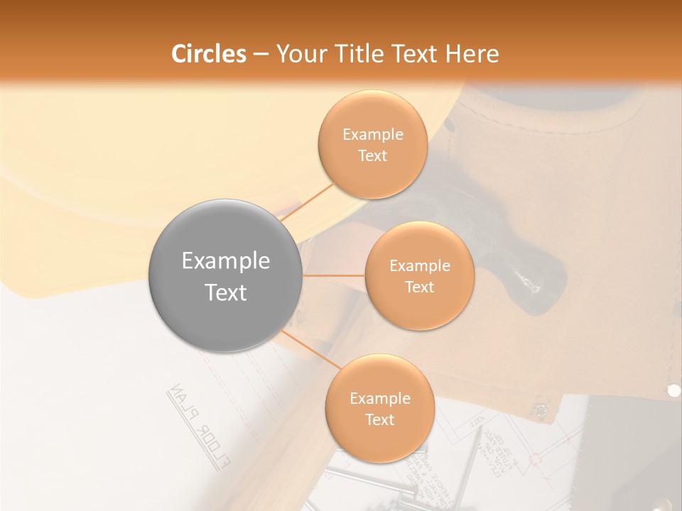 Building Hammer Business PowerPoint Template