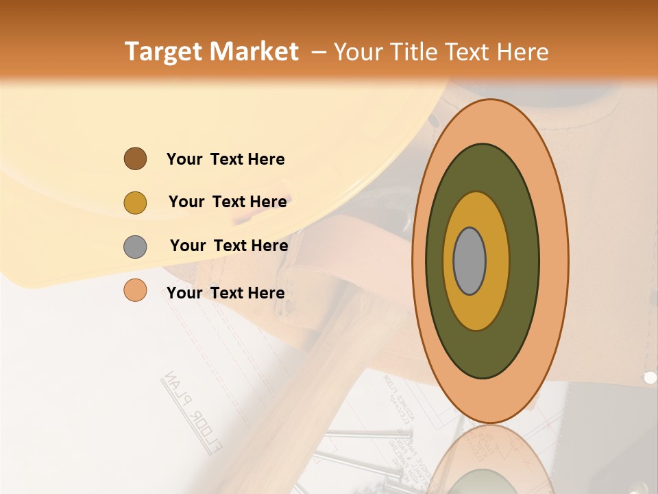 Building Hammer Business PowerPoint Template