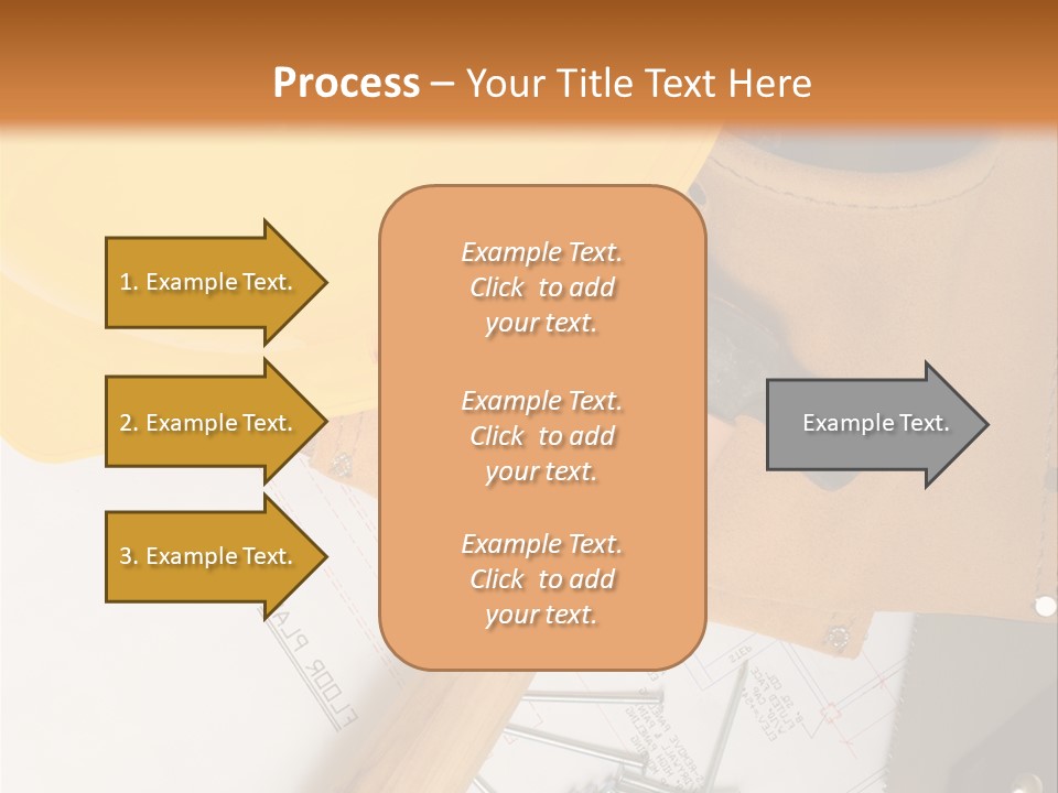 Building Hammer Business PowerPoint Template