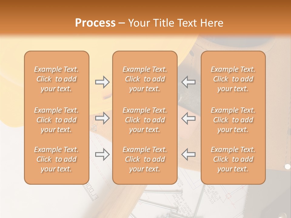 Building Hammer Business PowerPoint Template