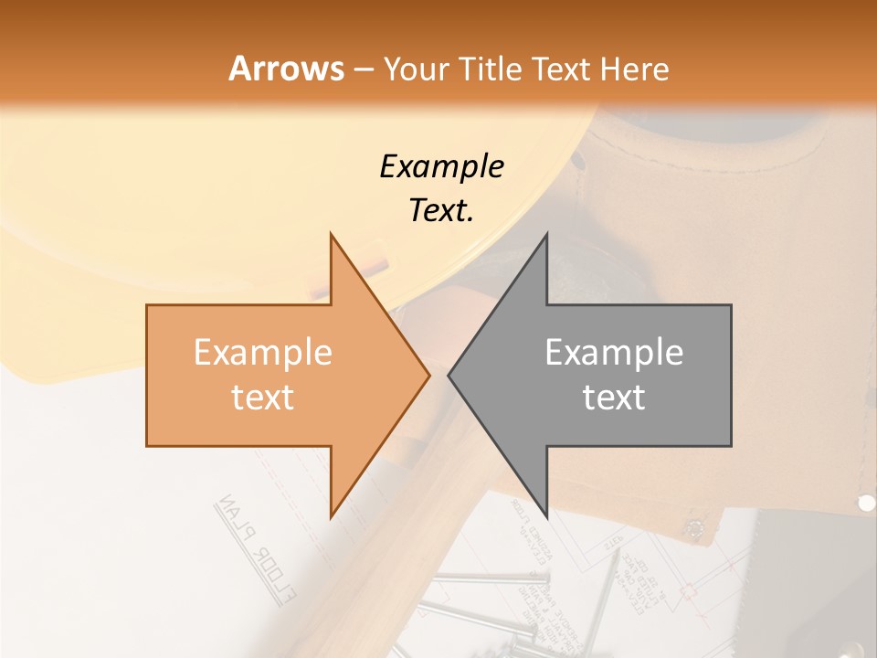 Building Hammer Business PowerPoint Template