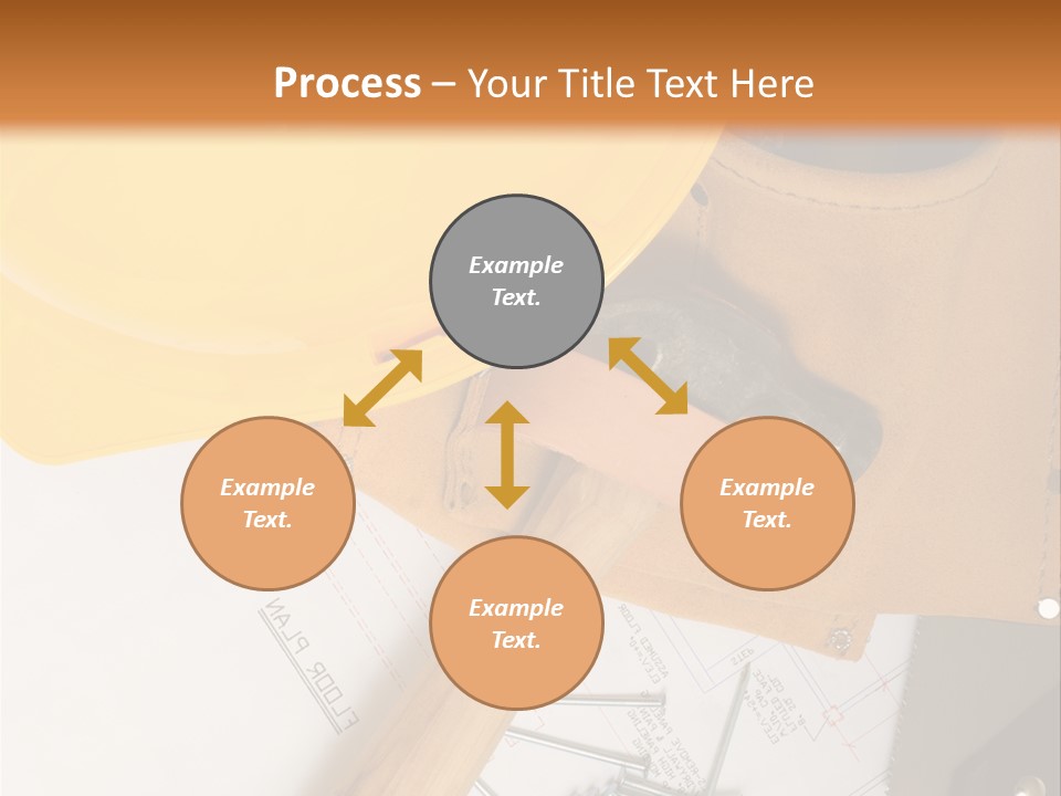 Building Hammer Business PowerPoint Template
