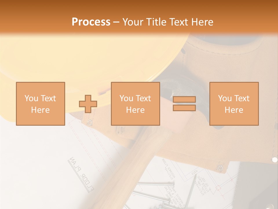 Building Hammer Business PowerPoint Template
