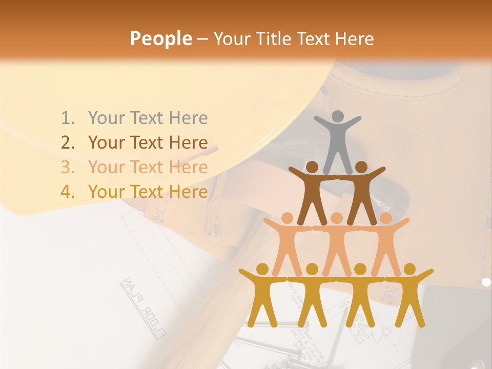 Building Hammer Business PowerPoint Template