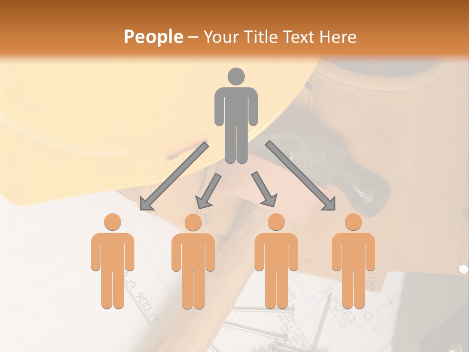 Building Hammer Business PowerPoint Template