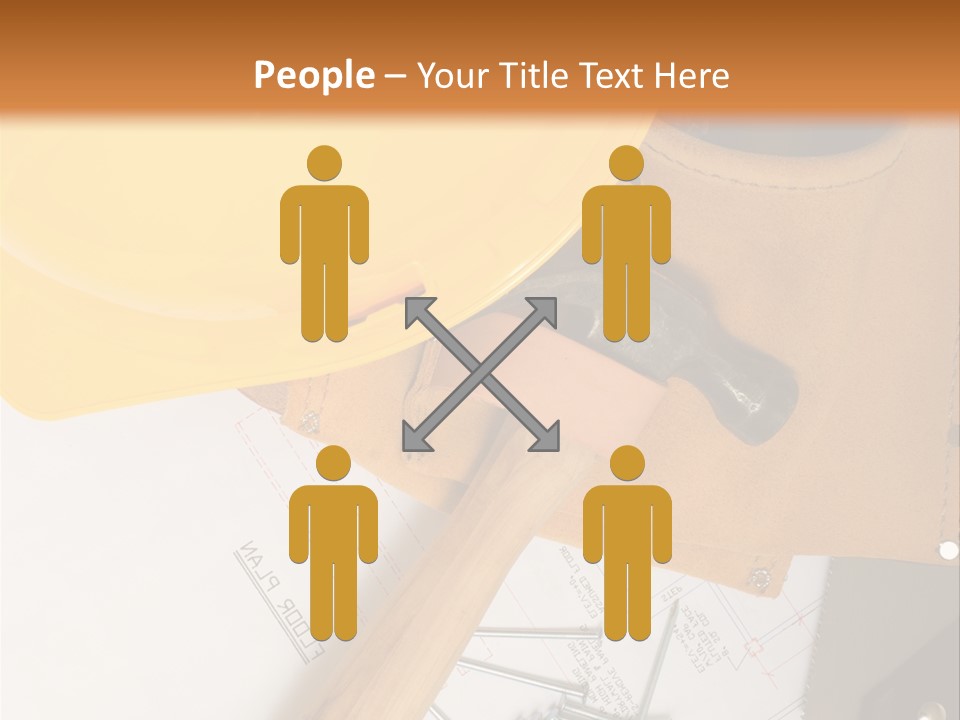 Building Hammer Business PowerPoint Template