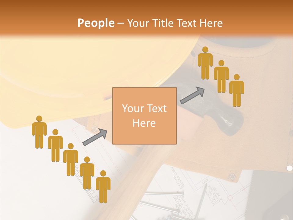 Building Hammer Business PowerPoint Template