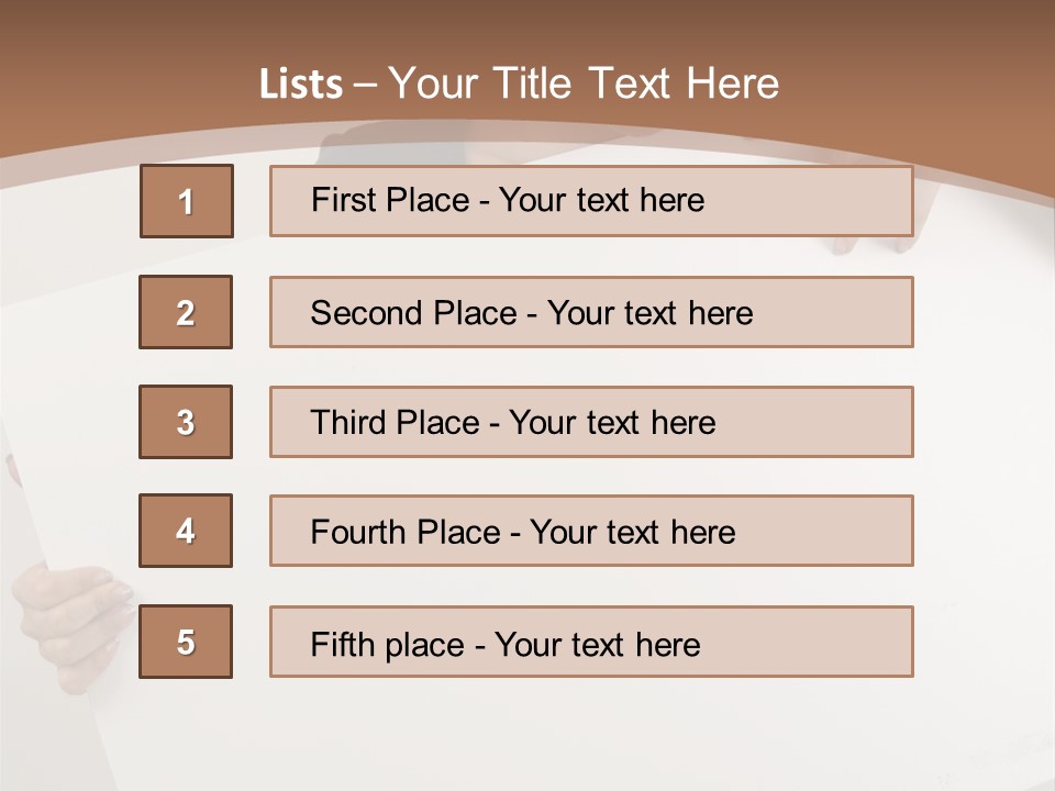 Trust Cardboard Expose PowerPoint Template