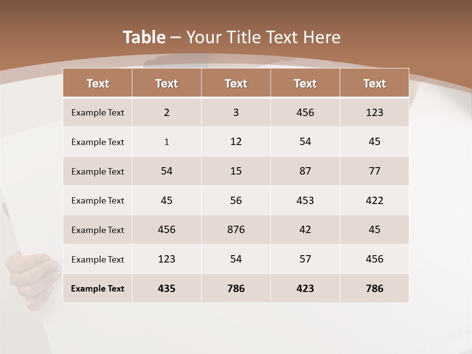 Trust Cardboard Expose PowerPoint Template