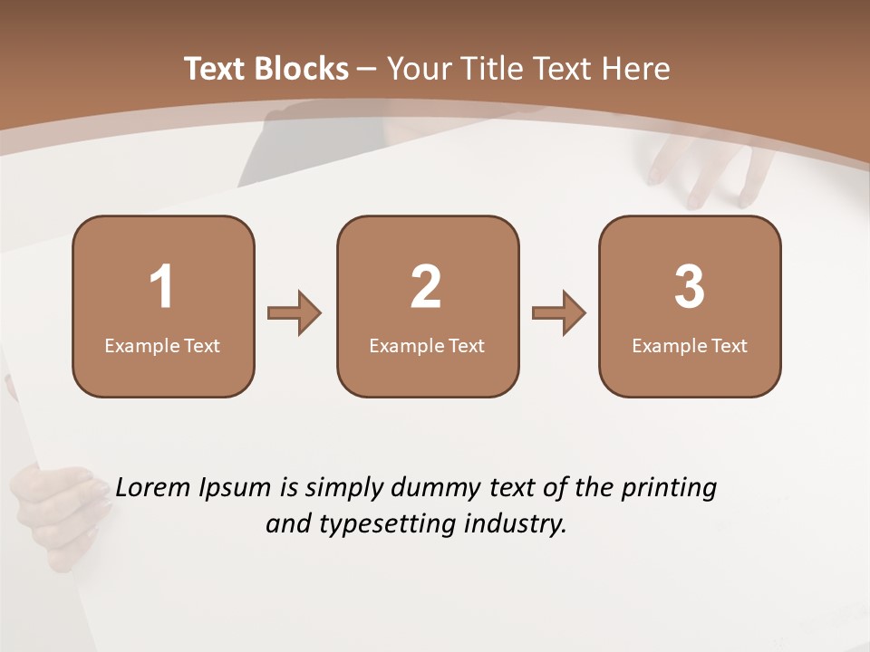 Trust Cardboard Expose PowerPoint Template
