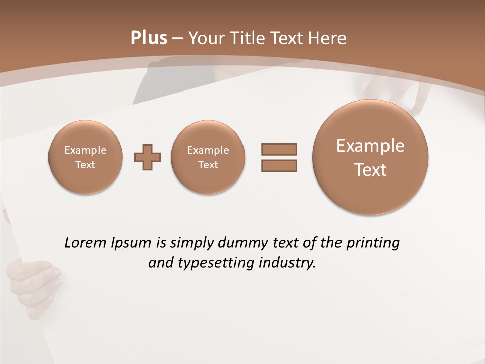 Trust Cardboard Expose PowerPoint Template