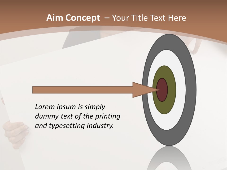 Trust Cardboard Expose PowerPoint Template