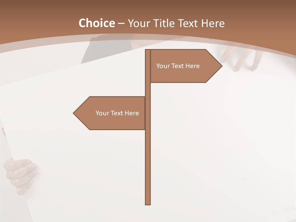 Trust Cardboard Expose PowerPoint Template