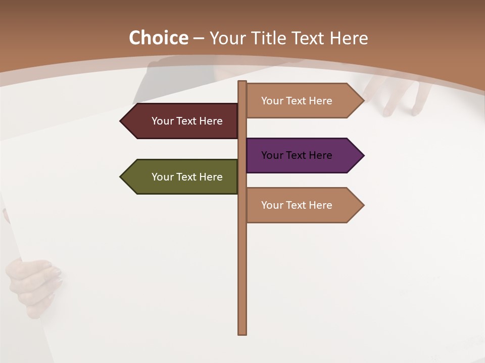 Trust Cardboard Expose PowerPoint Template