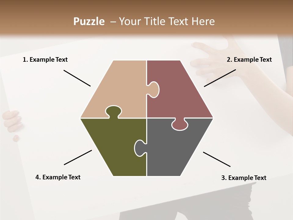 Expose Teenager Girl PowerPoint Template