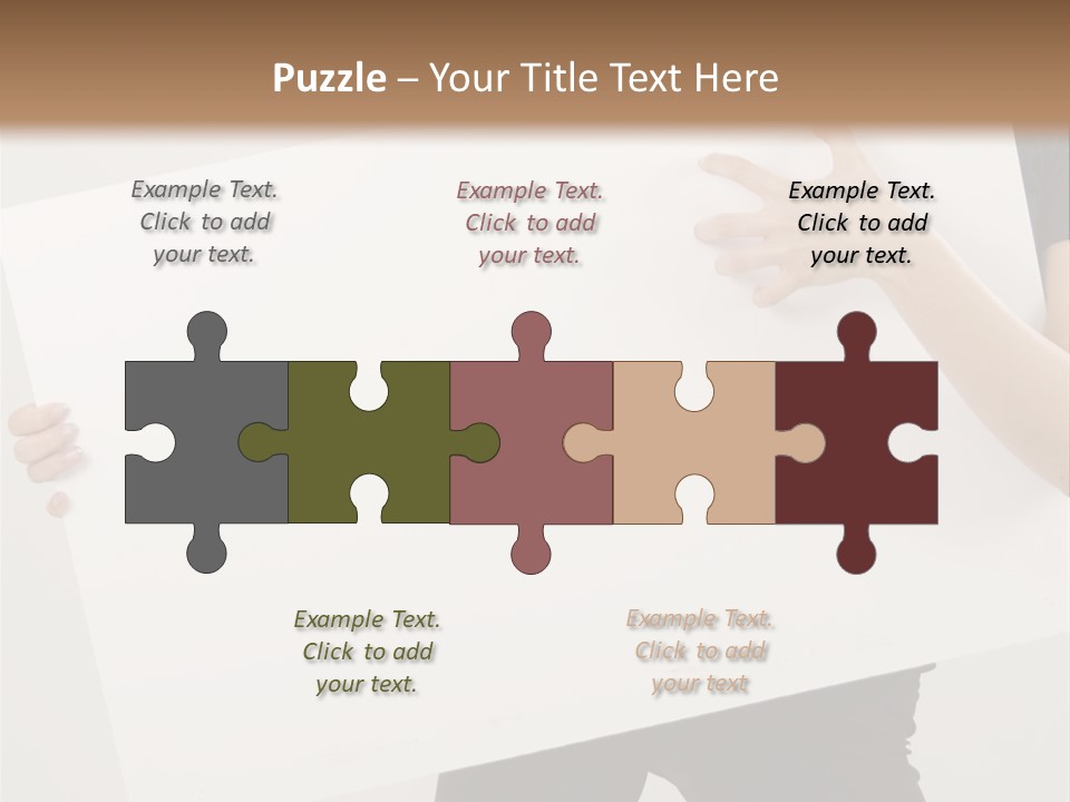 Expose Teenager Girl PowerPoint Template