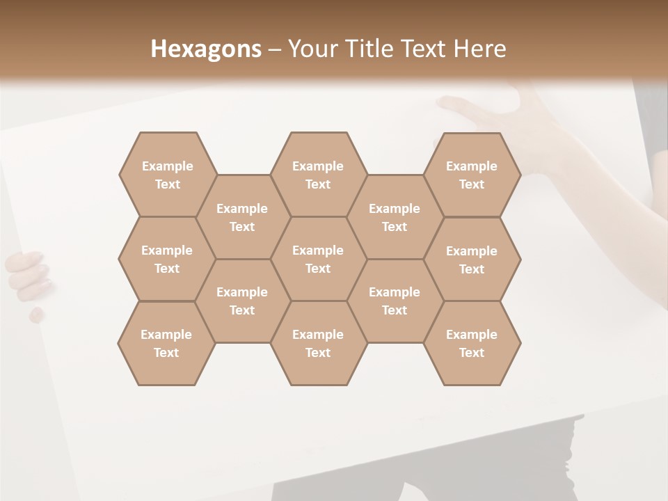 Expose Teenager Girl PowerPoint Template