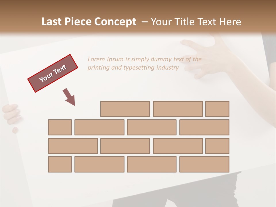 Expose Teenager Girl PowerPoint Template