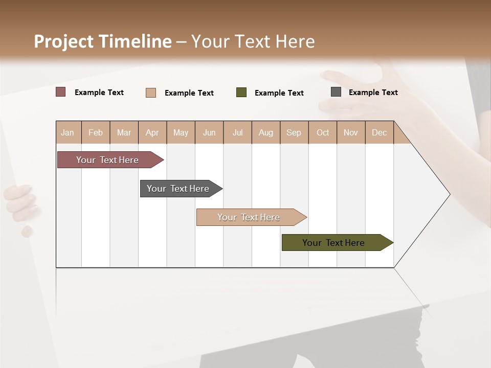 Expose Teenager Girl PowerPoint Template