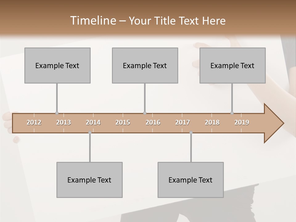 Expose Teenager Girl PowerPoint Template