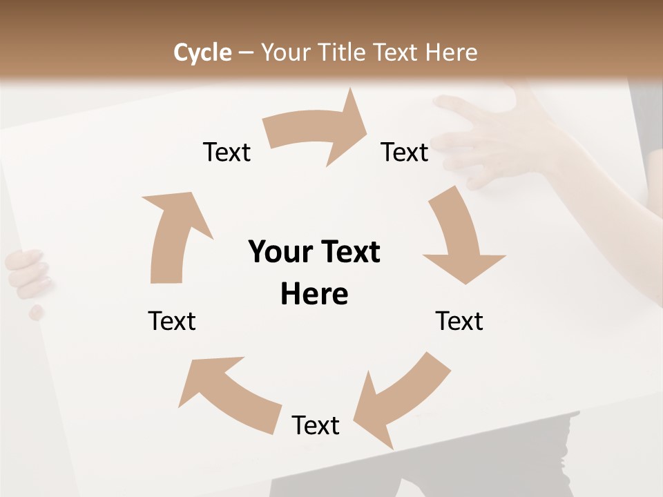 Expose Teenager Girl PowerPoint Template