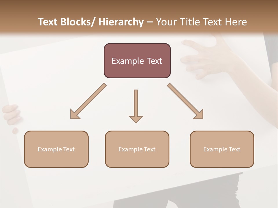 Expose Teenager Girl PowerPoint Template