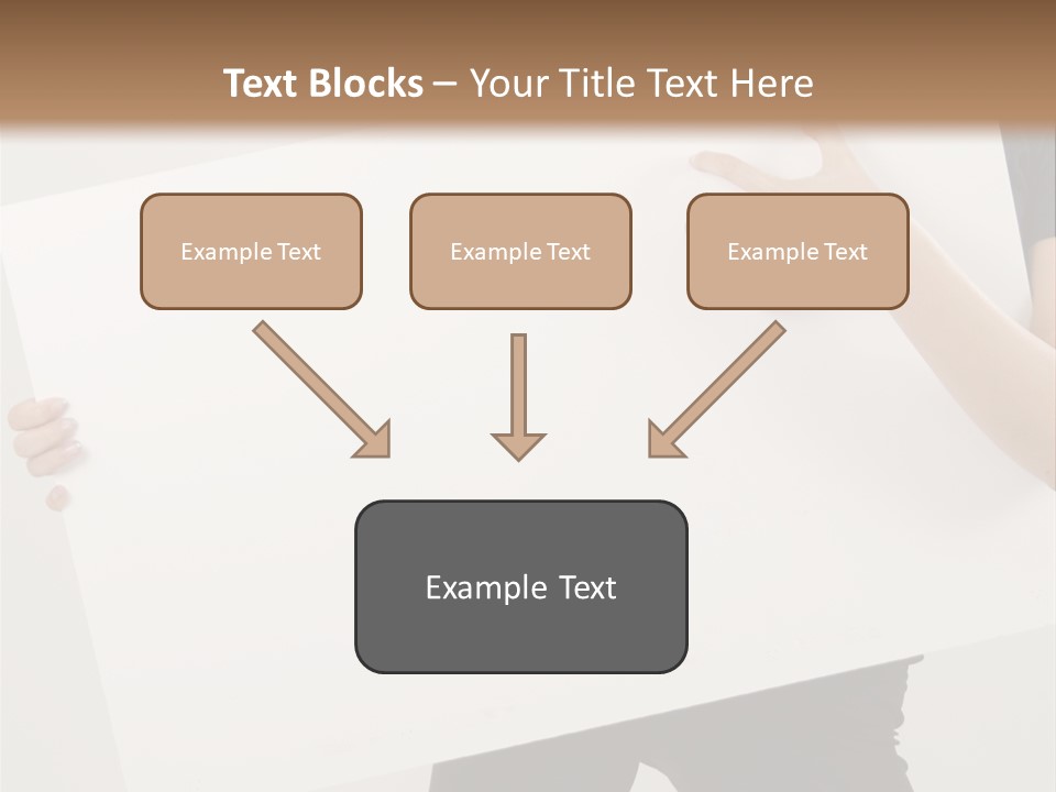 Expose Teenager Girl PowerPoint Template