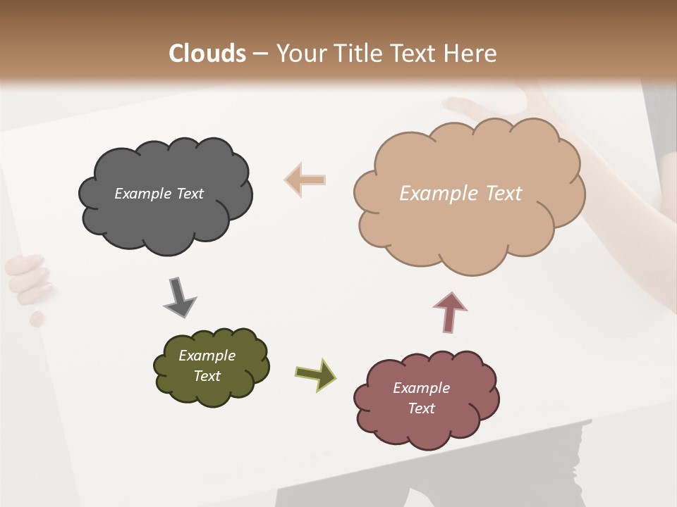 Expose Teenager Girl PowerPoint Template