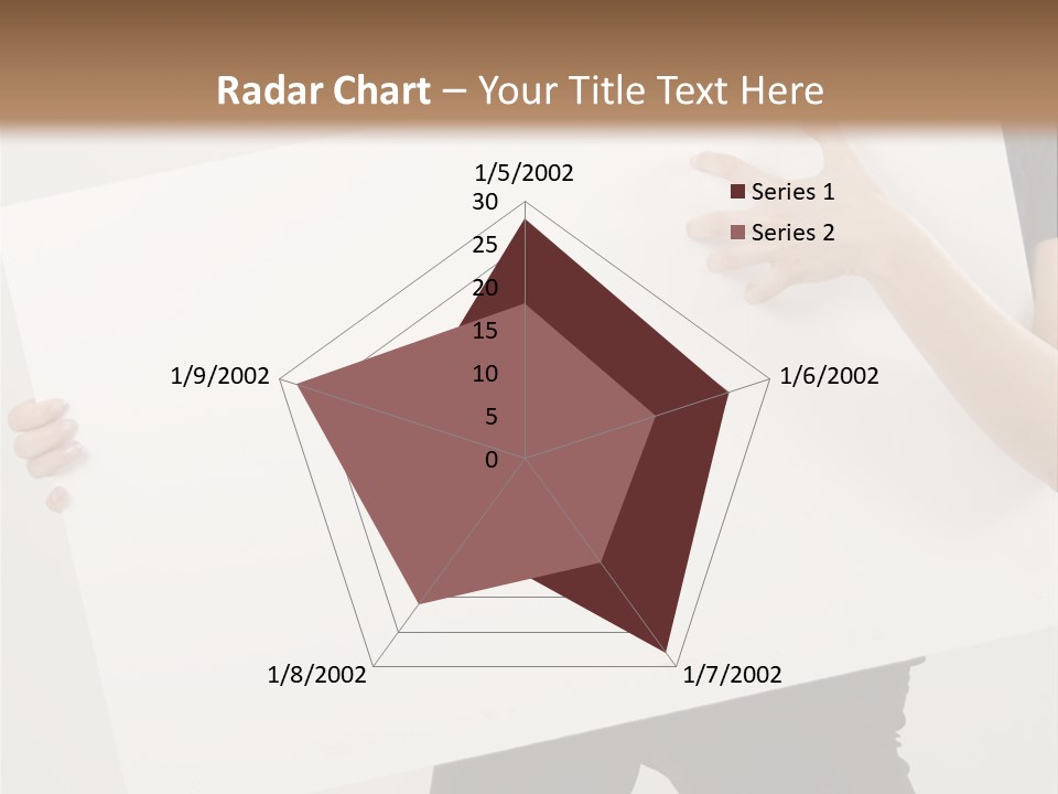 Expose Teenager Girl PowerPoint Template