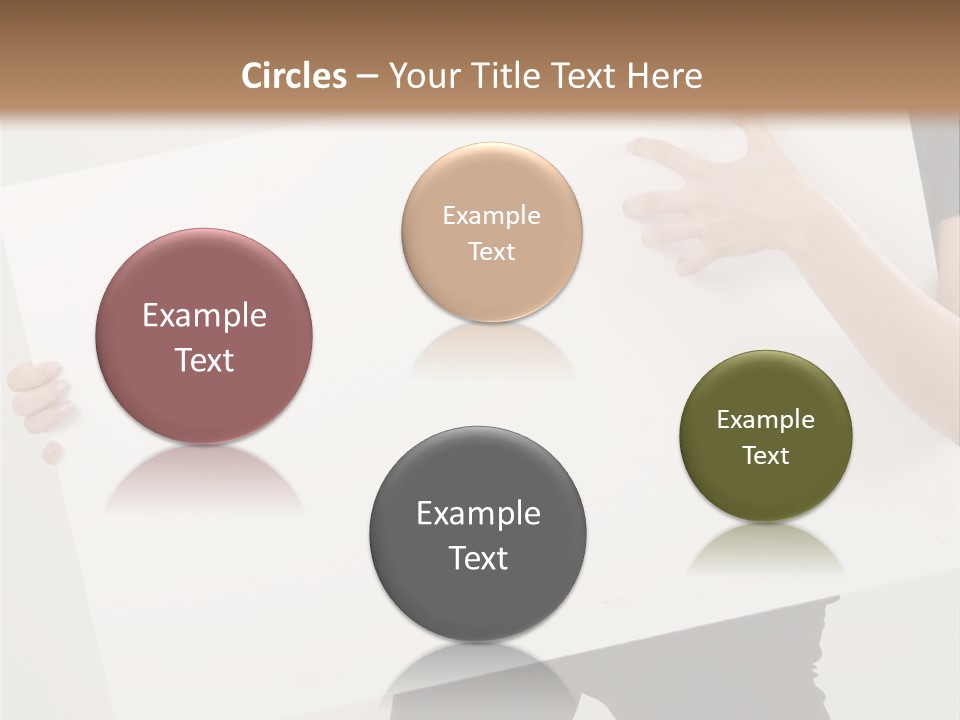 Expose Teenager Girl PowerPoint Template