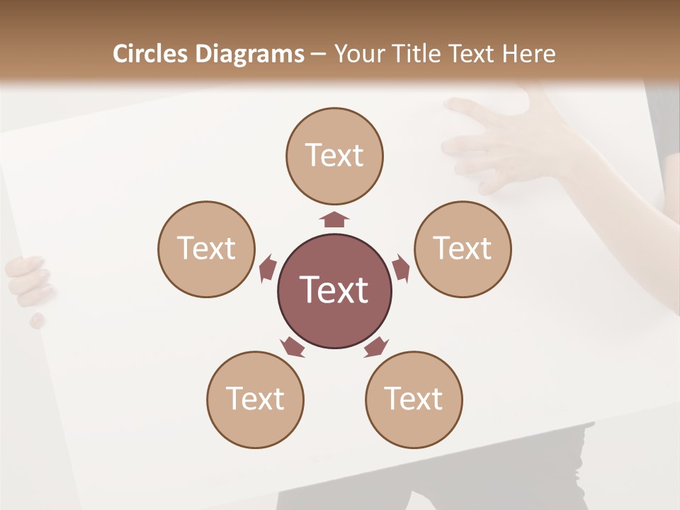 Expose Teenager Girl PowerPoint Template