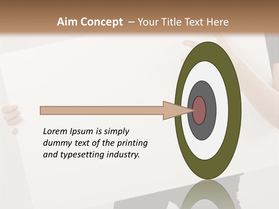 Expose Teenager Girl PowerPoint Template