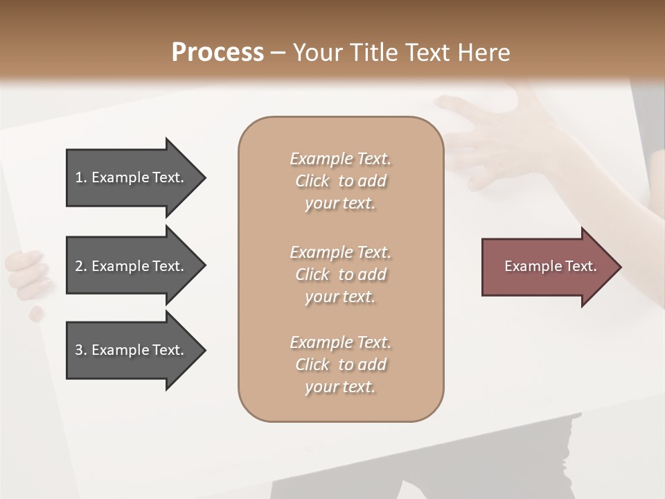 Expose Teenager Girl PowerPoint Template