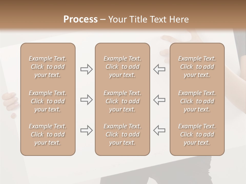 Expose Teenager Girl PowerPoint Template