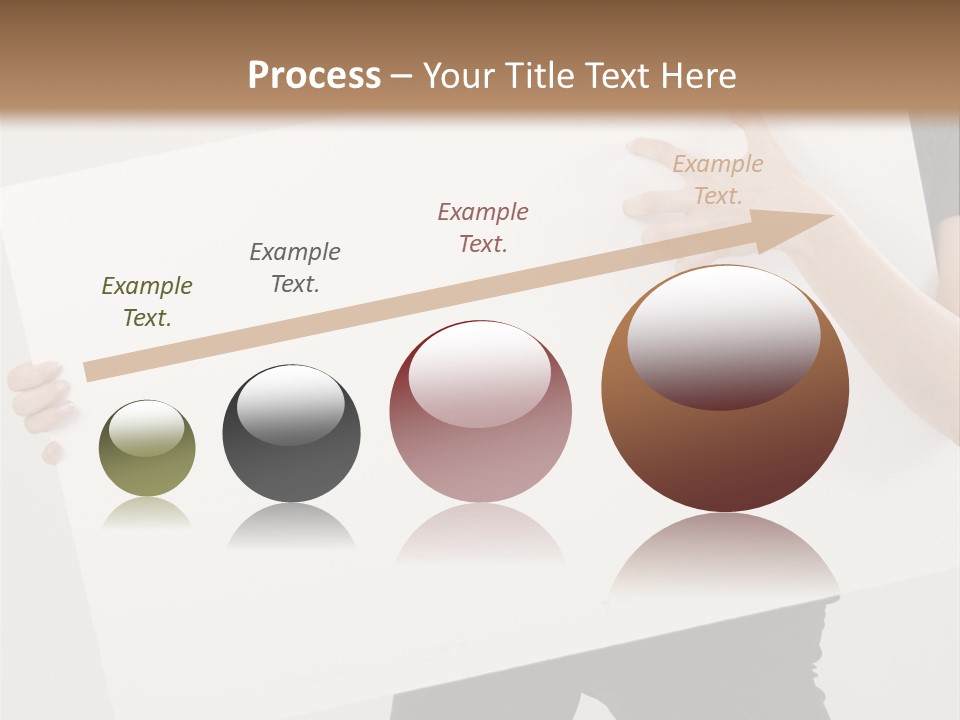 Expose Teenager Girl PowerPoint Template