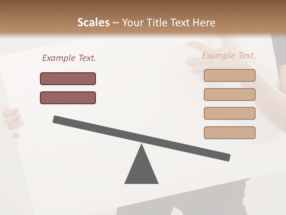 Expose Teenager Girl PowerPoint Template