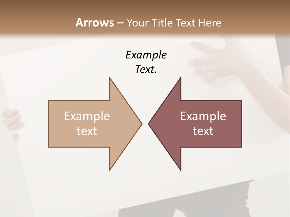 Expose Teenager Girl PowerPoint Template