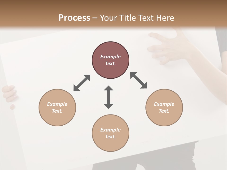 Expose Teenager Girl PowerPoint Template